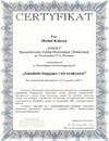 Certyfikat uczestnictwa w Warsztatach Entomologicznych nt. Szkodniki biegające i ch zwalczanie. Certyfikat uczestnictwa w Warsztatach Entomologicznych nt. Szkodniki biegające i ch zwalczanie.