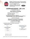 Zaświadczenie ukończenia szkolenia w zakresie: stosowania środków ochrony roślin przy użyciu opryskiwaczy, stosowania środków ochrony roślin metoda fumigacji. Zaświadczenie ukończenia szkolenia w zakresie: stosowania środków ochrony roślin przy użyciu opryskiwaczy, stosowania środków ochrony roślin metoda fumigacji.